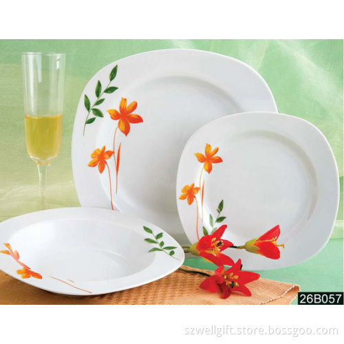 Porcelain 18PCS, 20PCS, 30PCS Dinner Set